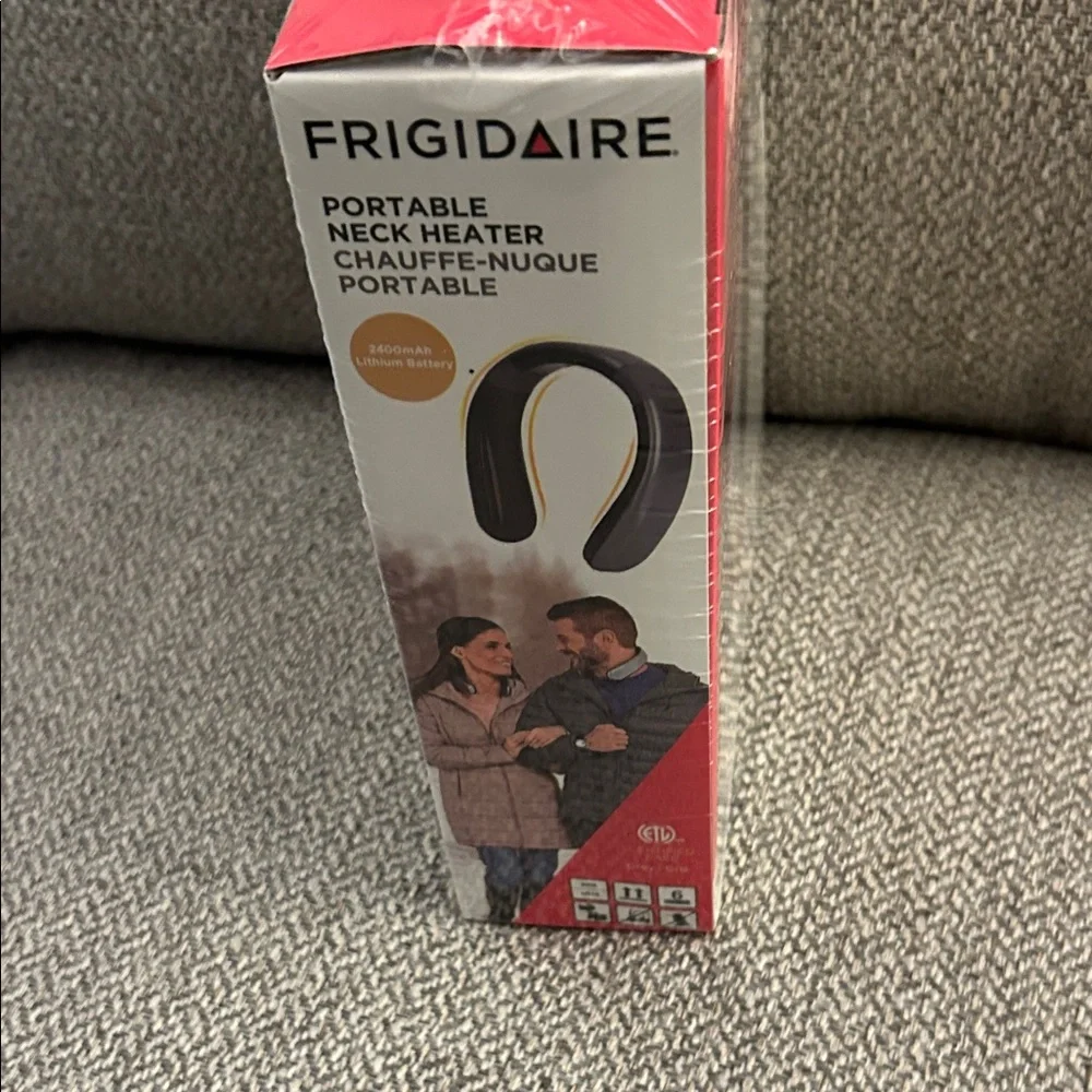 Frigidaire Black Portable Neck Heater - Rechargeable Wearable Warmer